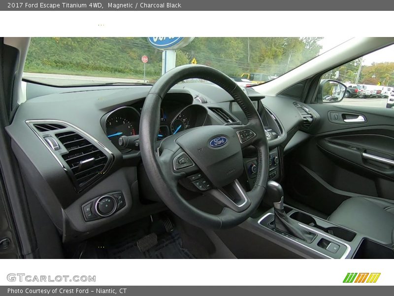 Magnetic / Charcoal Black 2017 Ford Escape Titanium 4WD
