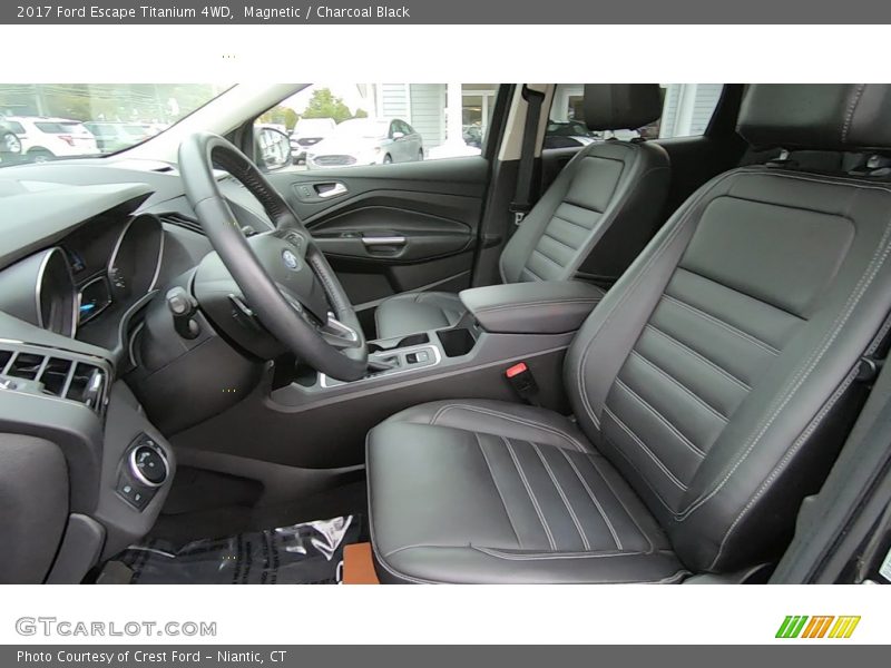Magnetic / Charcoal Black 2017 Ford Escape Titanium 4WD