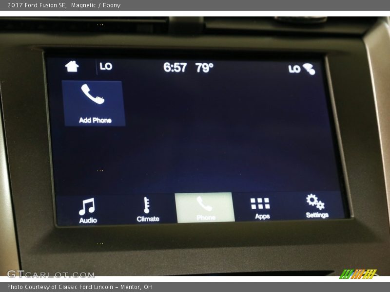 Magnetic / Ebony 2017 Ford Fusion SE