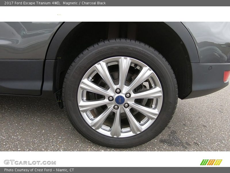 Magnetic / Charcoal Black 2017 Ford Escape Titanium 4WD