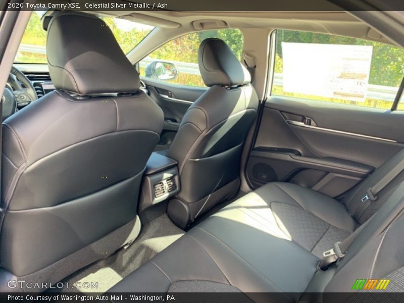 Rear Seat of 2020 Camry XSE