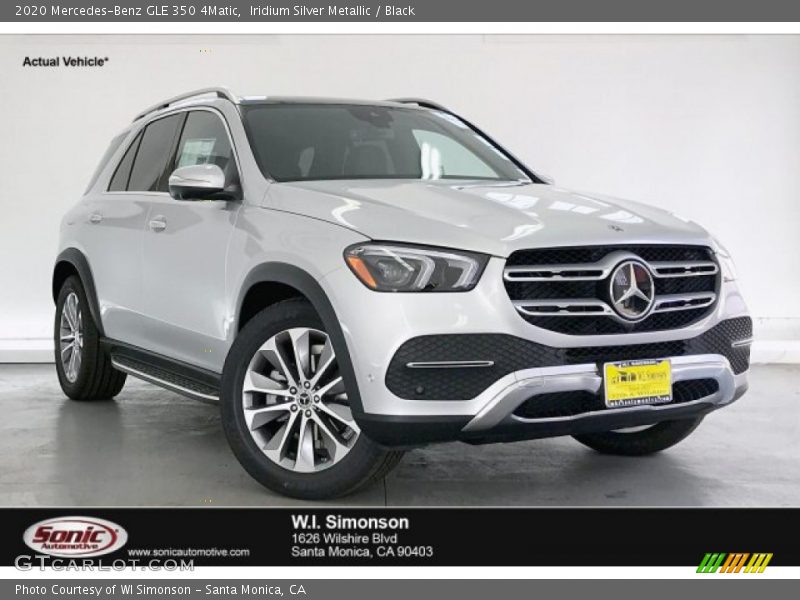 Iridium Silver Metallic / Black 2020 Mercedes-Benz GLE 350 4Matic