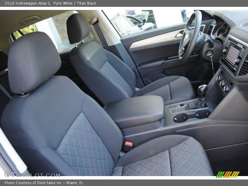 Front Seat of 2019 Atlas S