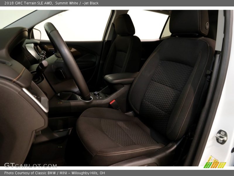 Summit White / ­Jet Black 2018 GMC Terrain SLE AWD
