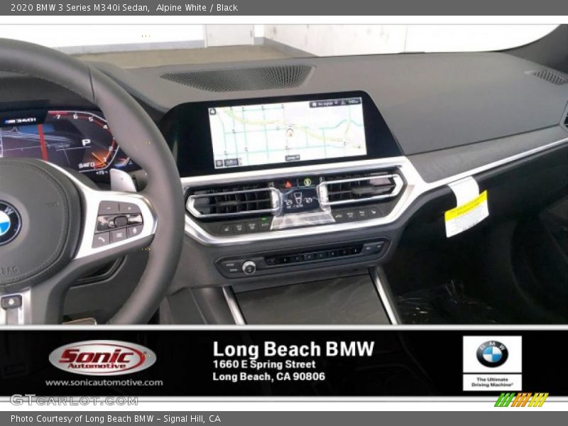 Alpine White / Black 2020 BMW 3 Series M340i Sedan