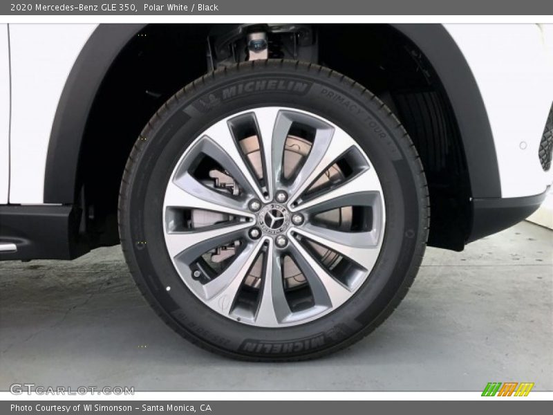 Polar White / Black 2020 Mercedes-Benz GLE 350