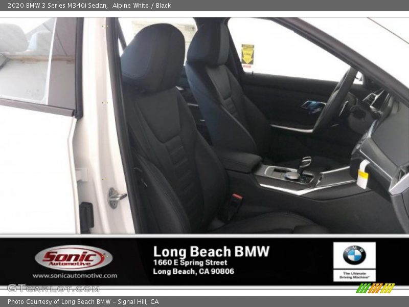 Alpine White / Black 2020 BMW 3 Series M340i Sedan