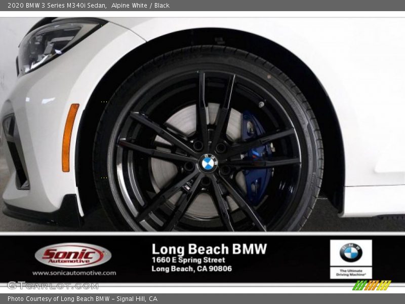 Alpine White / Black 2020 BMW 3 Series M340i Sedan