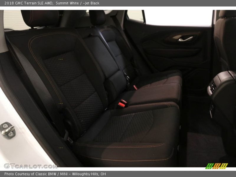 Summit White / ­Jet Black 2018 GMC Terrain SLE AWD