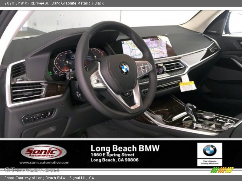 Dark Graphite Metallic / Black 2020 BMW X7 xDrive40i