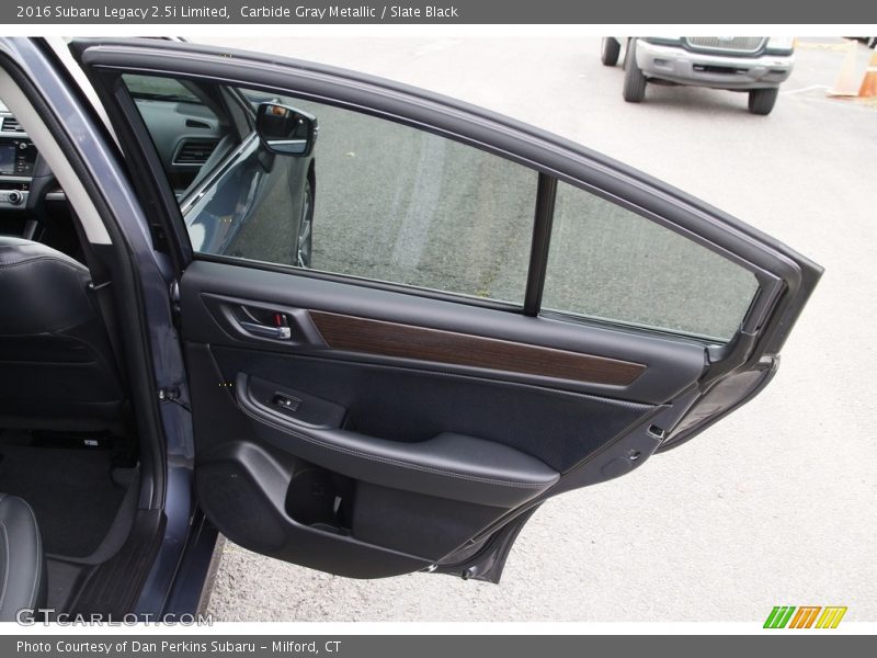 Carbide Gray Metallic / Slate Black 2016 Subaru Legacy 2.5i Limited