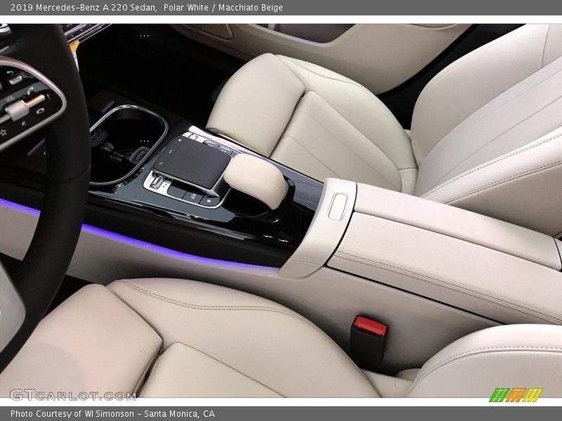 Polar White / Macchiato Beige 2019 Mercedes-Benz A 220 Sedan