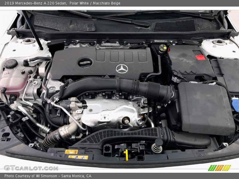 Polar White / Macchiato Beige 2019 Mercedes-Benz A 220 Sedan