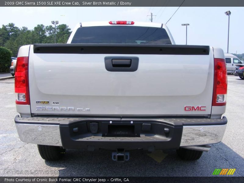 Silver Birch Metallic / Ebony 2009 GMC Sierra 1500 SLE XFE Crew Cab