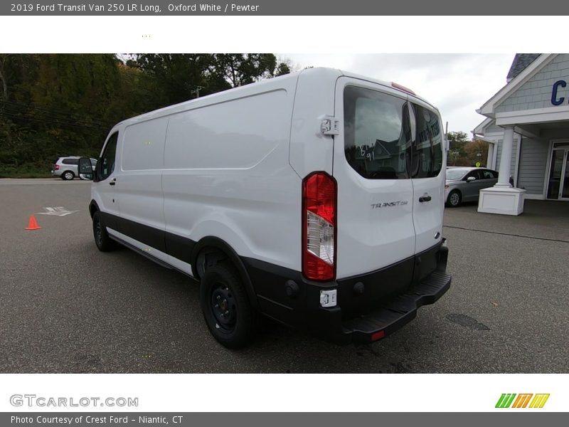 Oxford White / Pewter 2019 Ford Transit Van 250 LR Long