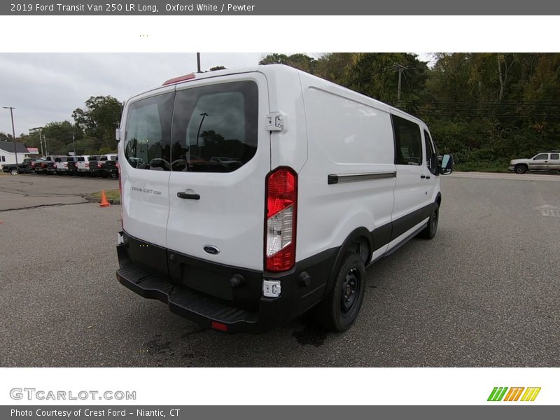 Oxford White / Pewter 2019 Ford Transit Van 250 LR Long