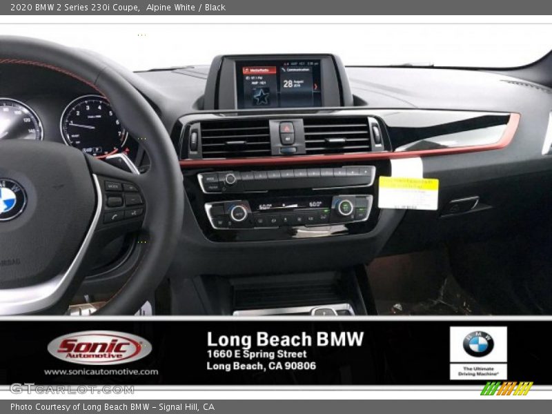 Alpine White / Black 2020 BMW 2 Series 230i Coupe