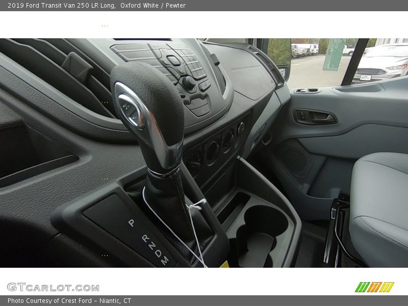 Oxford White / Pewter 2019 Ford Transit Van 250 LR Long