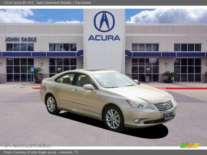 Satin Cashmere Metallic / Parchment 2010 Lexus ES 350
