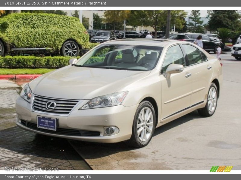 Satin Cashmere Metallic / Parchment 2010 Lexus ES 350