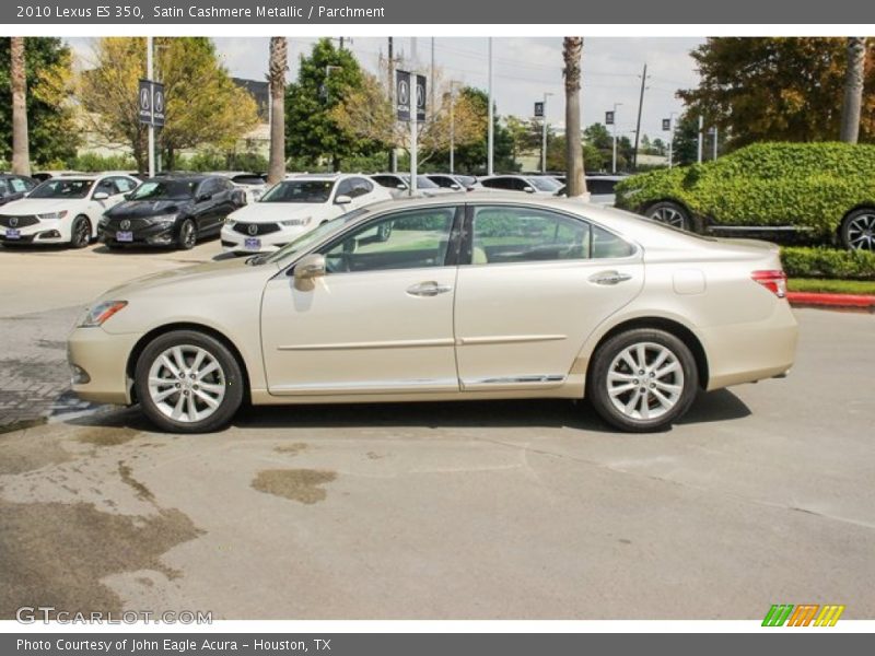 Satin Cashmere Metallic / Parchment 2010 Lexus ES 350