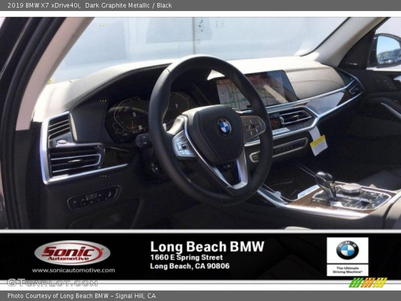 Dark Graphite Metallic / Black 2019 BMW X7 xDrive40i