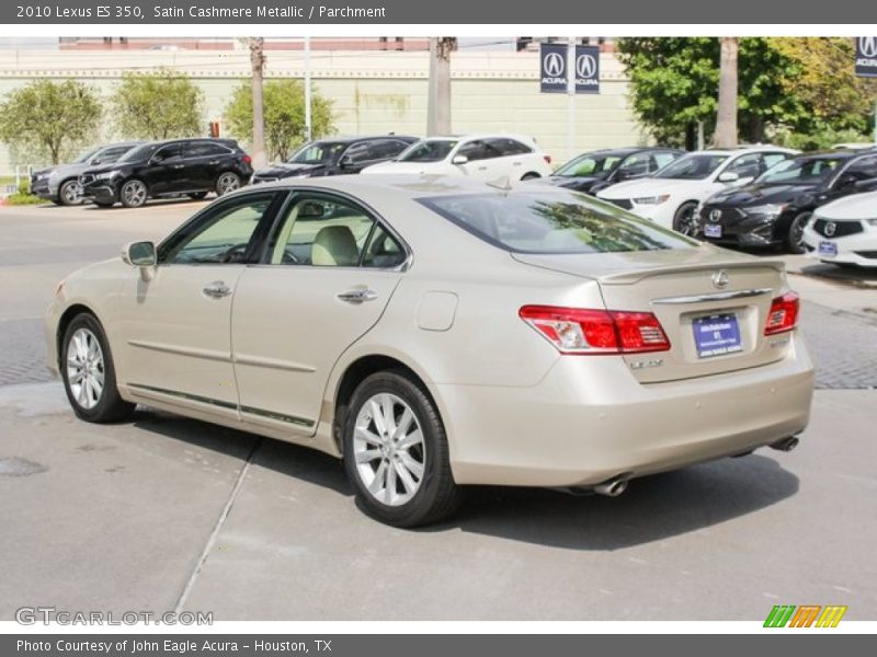 Satin Cashmere Metallic / Parchment 2010 Lexus ES 350