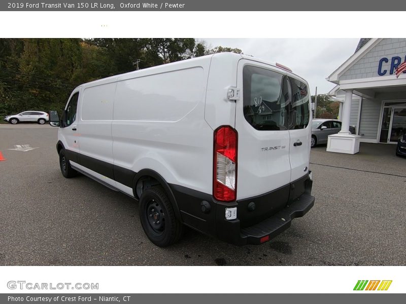 Oxford White / Pewter 2019 Ford Transit Van 150 LR Long