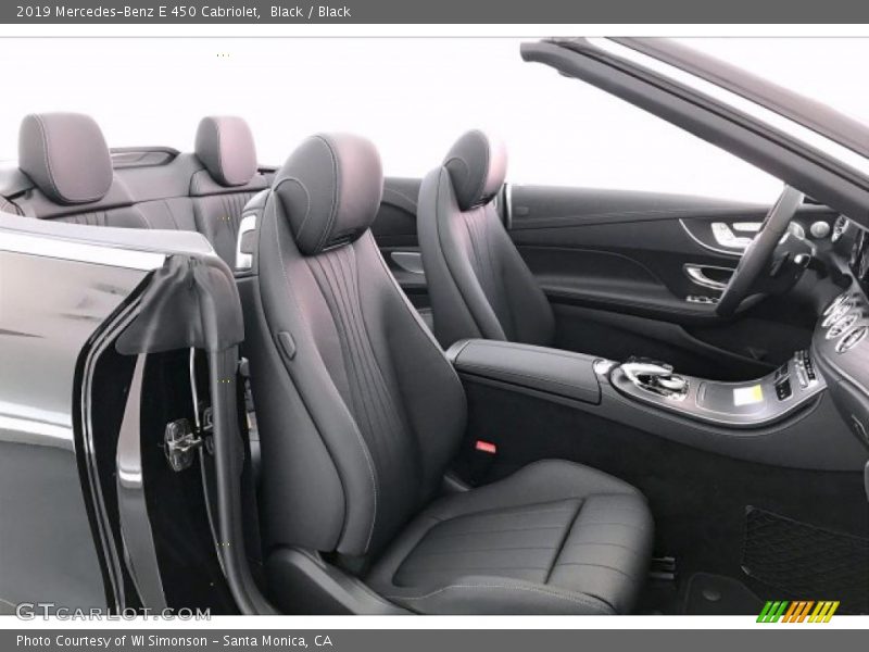 Black / Black 2019 Mercedes-Benz E 450 Cabriolet