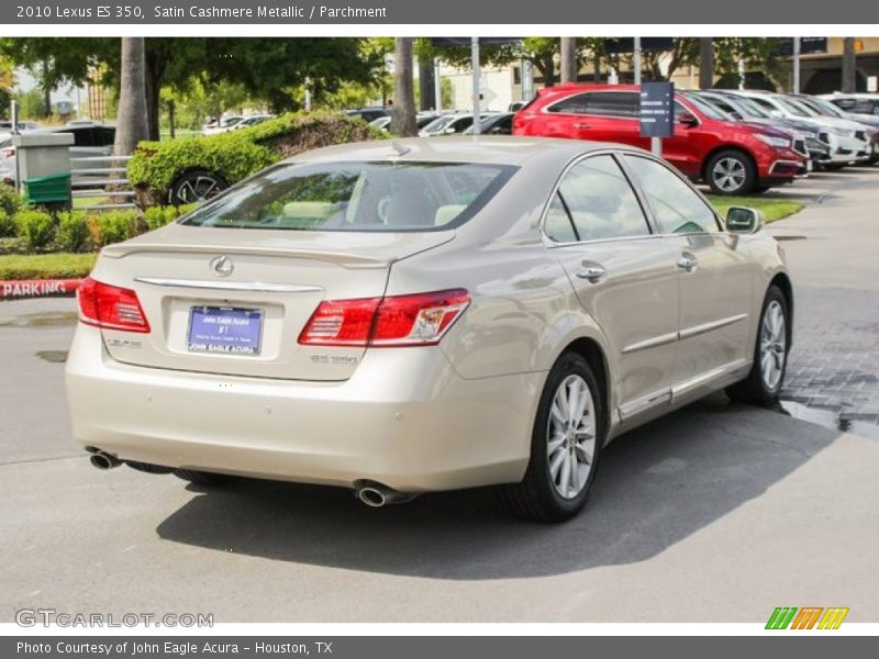 Satin Cashmere Metallic / Parchment 2010 Lexus ES 350