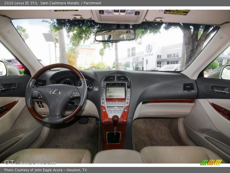 Satin Cashmere Metallic / Parchment 2010 Lexus ES 350