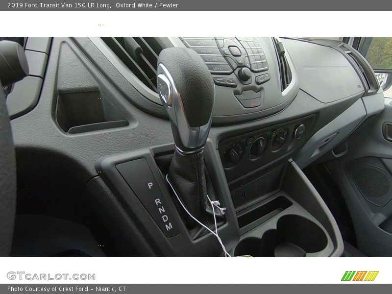 Oxford White / Pewter 2019 Ford Transit Van 150 LR Long