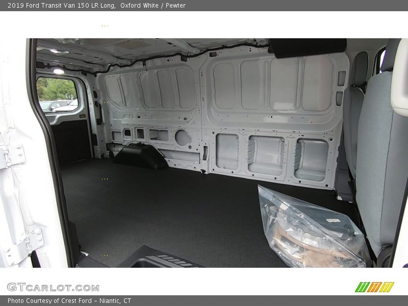 Oxford White / Pewter 2019 Ford Transit Van 150 LR Long