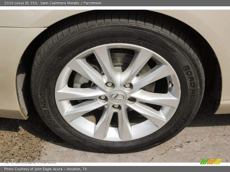 Satin Cashmere Metallic / Parchment 2010 Lexus ES 350