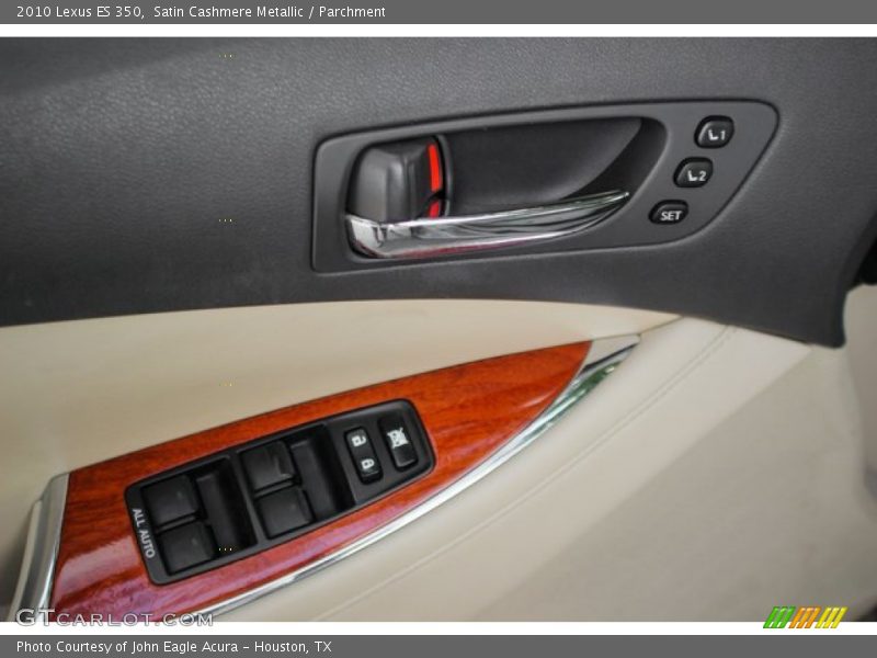 Satin Cashmere Metallic / Parchment 2010 Lexus ES 350