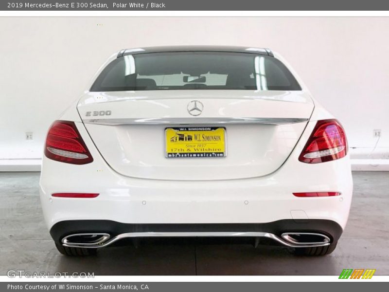 Polar White / Black 2019 Mercedes-Benz E 300 Sedan