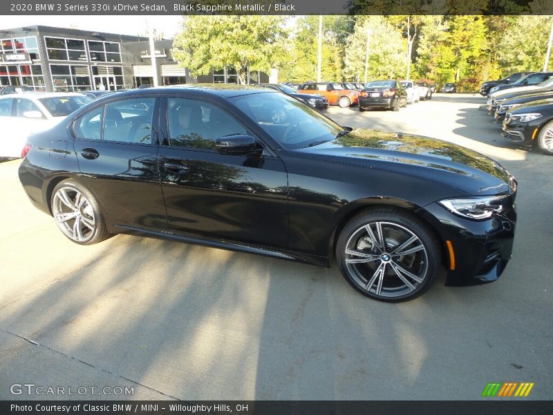 Black Sapphire Metallic / Black 2020 BMW 3 Series 330i xDrive Sedan