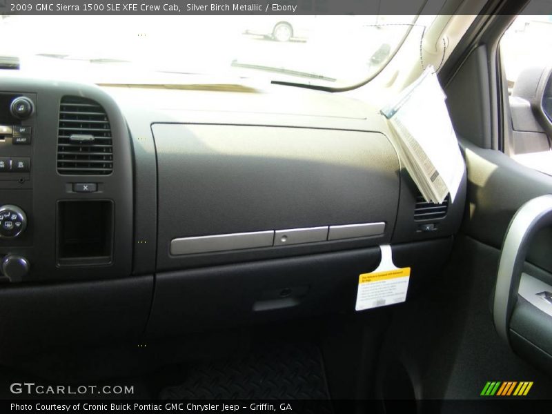 Silver Birch Metallic / Ebony 2009 GMC Sierra 1500 SLE XFE Crew Cab