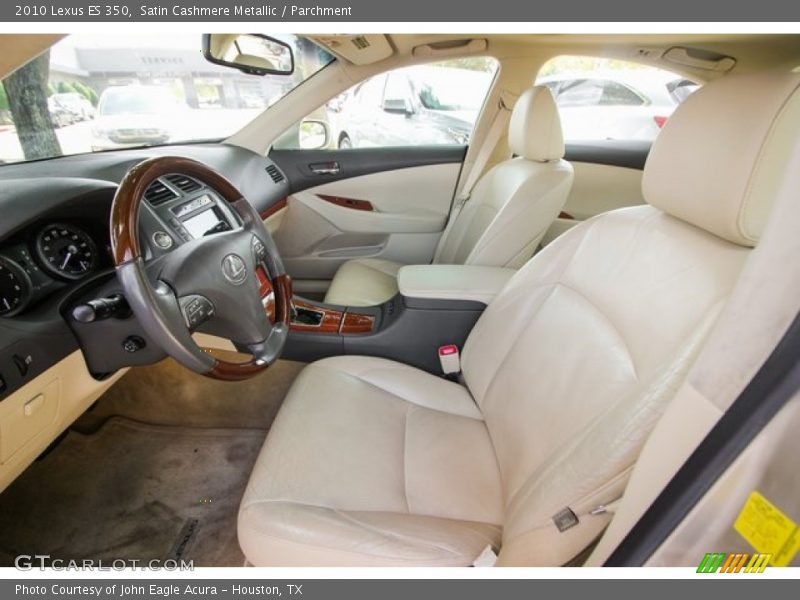 Satin Cashmere Metallic / Parchment 2010 Lexus ES 350