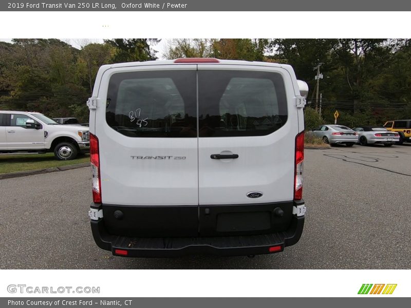 Oxford White / Pewter 2019 Ford Transit Van 250 LR Long