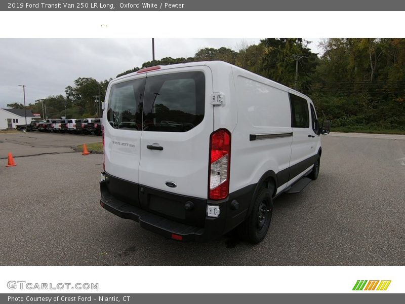 Oxford White / Pewter 2019 Ford Transit Van 250 LR Long