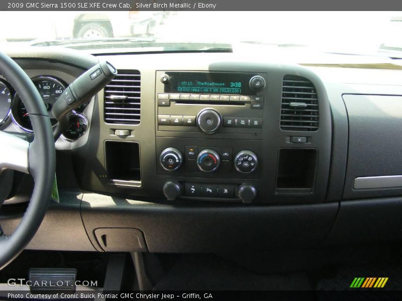 Silver Birch Metallic / Ebony 2009 GMC Sierra 1500 SLE XFE Crew Cab