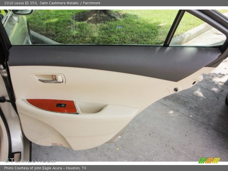 Satin Cashmere Metallic / Parchment 2010 Lexus ES 350
