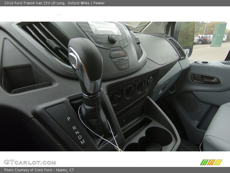 Oxford White / Pewter 2019 Ford Transit Van 250 LR Long