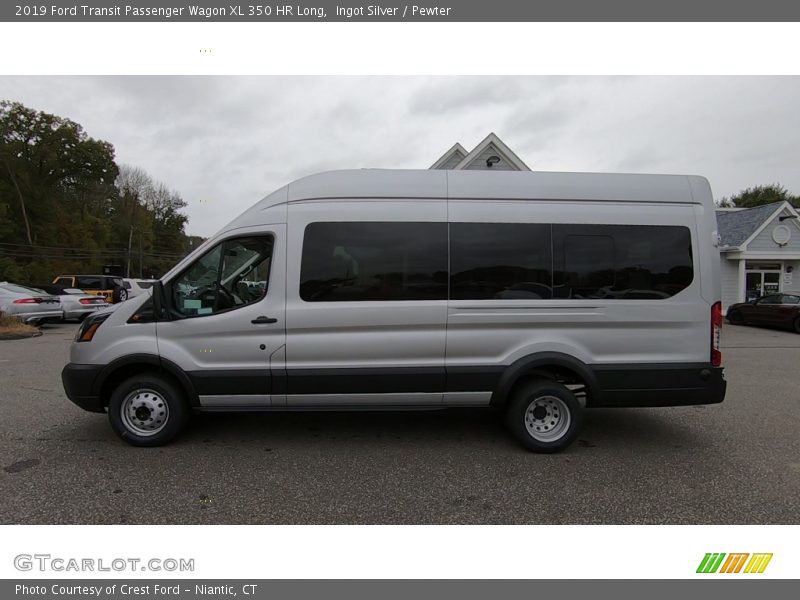  2019 Transit Passenger Wagon XL 350 HR Long Ingot Silver