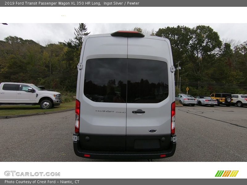 Ingot Silver / Pewter 2019 Ford Transit Passenger Wagon XL 350 HR Long