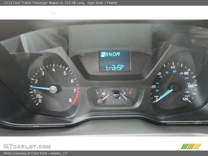 Ingot Silver / Pewter 2019 Ford Transit Passenger Wagon XL 350 HR Long
