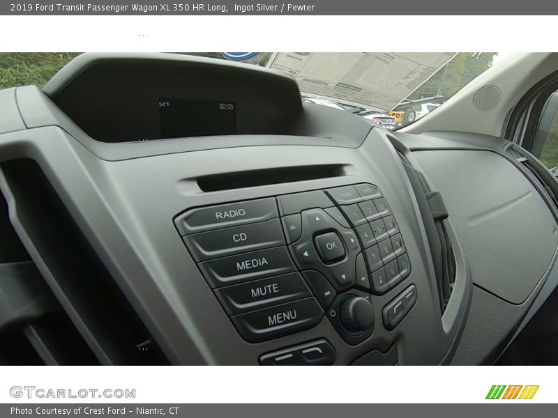 Ingot Silver / Pewter 2019 Ford Transit Passenger Wagon XL 350 HR Long