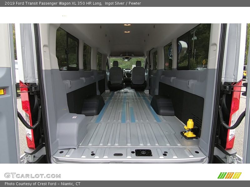 Ingot Silver / Pewter 2019 Ford Transit Passenger Wagon XL 350 HR Long