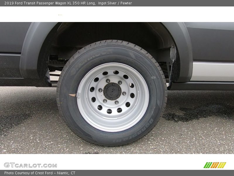 Ingot Silver / Pewter 2019 Ford Transit Passenger Wagon XL 350 HR Long